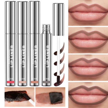 Peel-Off Lip Liner Matte Matte Waterproof Non-Fading Non-Stick Peel-Off Lip Gloss Lip Liner Cosmetics Lip Liner
