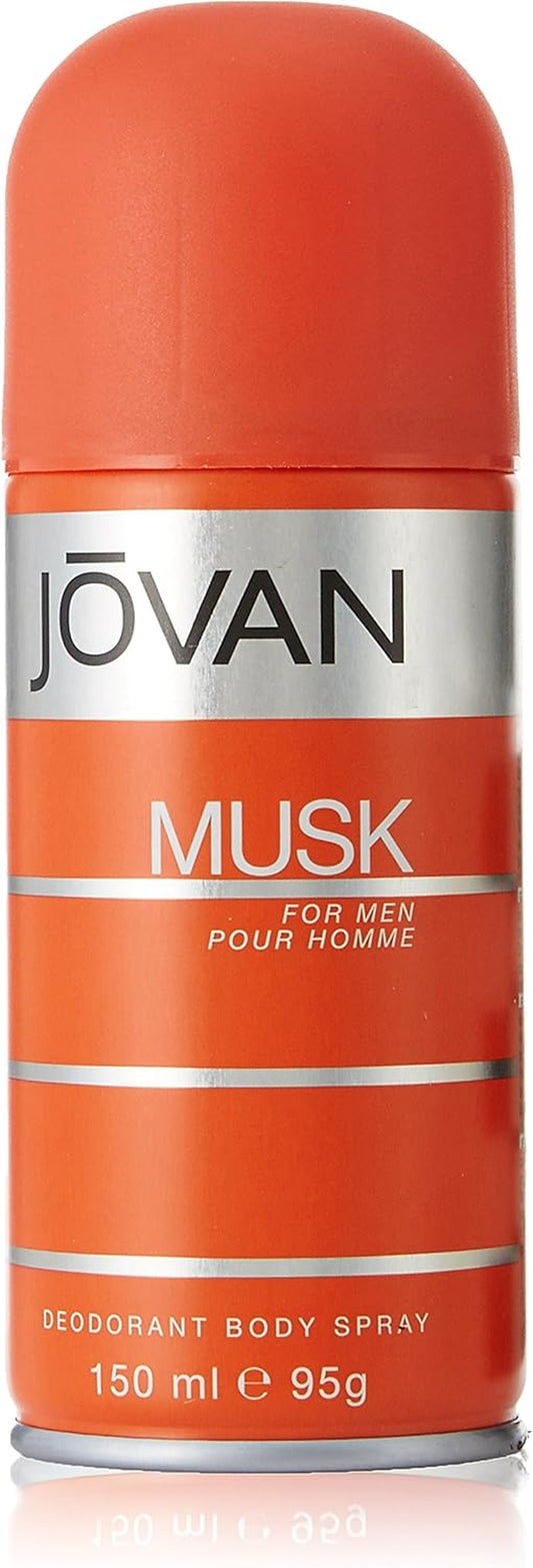 Musk by  for Men - 5 Oz Deodorant Body Spray