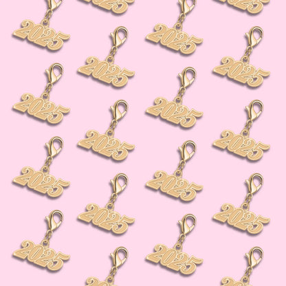 Pretty and Educated Baby Pink Keychain - Pink Keychain - Pink Aesthetic - Graduation Gift - College - Student - Pink Gifts -