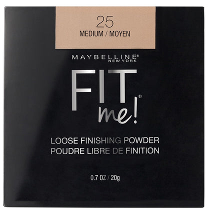 Fit Me Loose Setting Powder, Face Powder and Finishing Makeup, Medium, 1 Count
