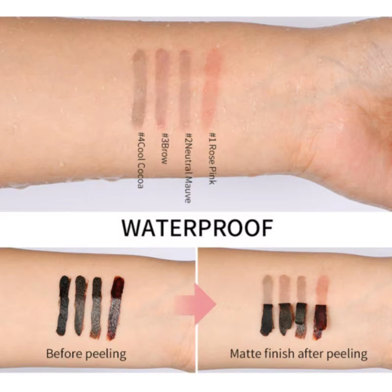 Peel-Off Lip Liner Matte Matte Waterproof Non-Fading Non-Stick Peel-Off Lip Gloss Lip Liner Cosmetics Lip Liner