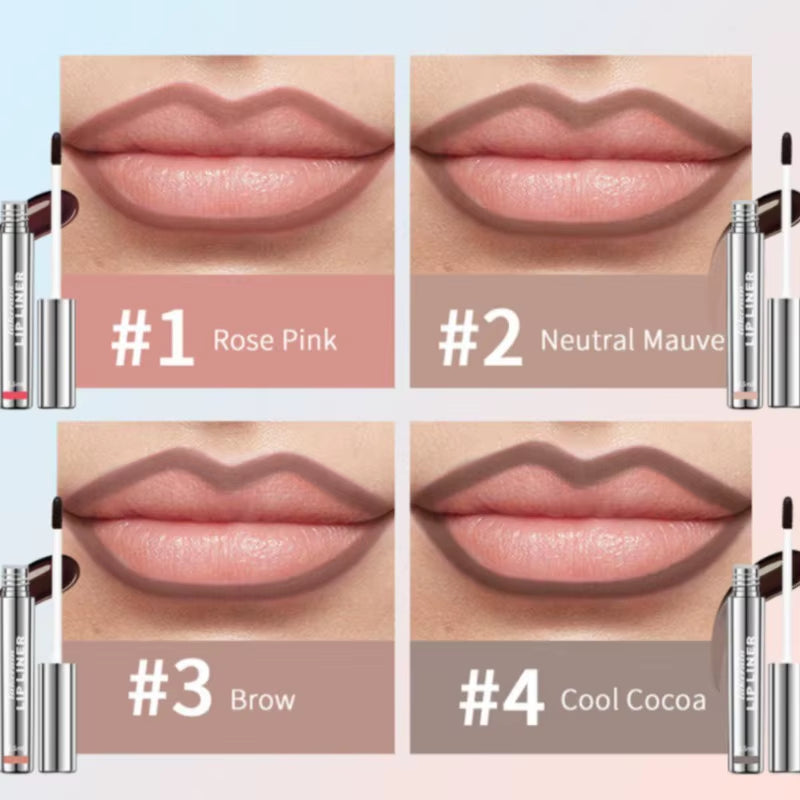 Peel-Off Lip Liner Matte Matte Waterproof Non-Fading Non-Stick Peel-Off Lip Gloss Lip Liner Cosmetics Lip Liner