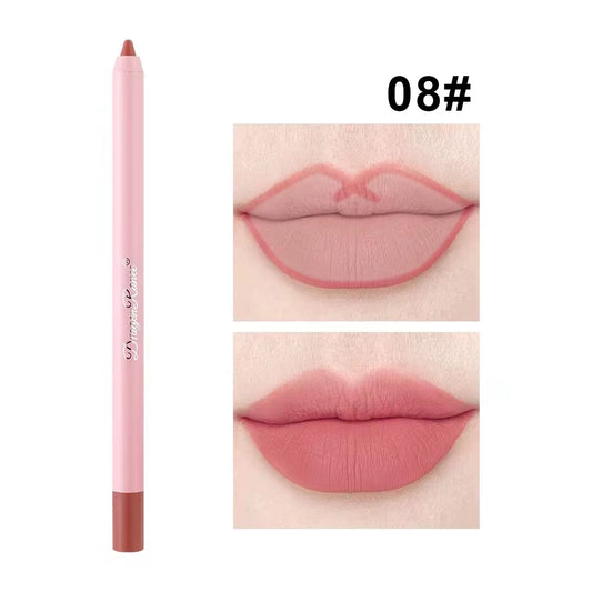 12 Colors Lip Liner Velvet Matte Lipsticks Waterproof Long Lasting Lip Liner Cosmetics Lip Makeup Lip Liner Pencil